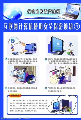 保密须知图片素材 筑牢互联网安全服务的视觉防线